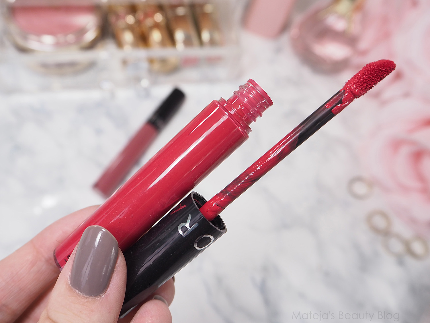 Sephora Cream Lip Stains 03 and 13 Mateja's Beauty Blog Bloglovin’
